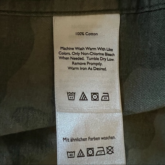 Eddie Bauer Boyfriend fit cami shirt - Picture 10 of 10